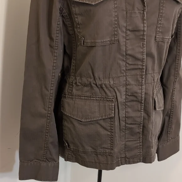 J. Crew Women's Dark Olive Utility Jacket - Picture 5 of 16